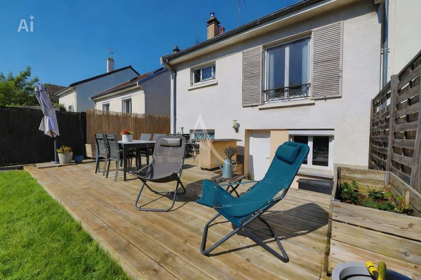 Image Terrasse à  maison mitoyenne de Chatou
