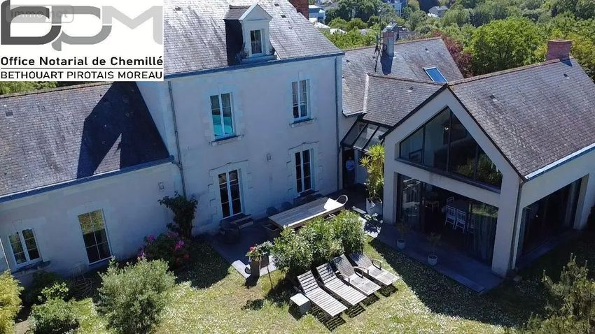 Image Façade à  maison individuelle de Mûrs-Erigné