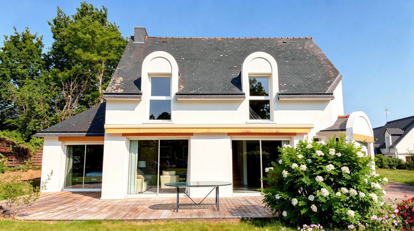Image Façade à  maison individuelle de Pontivy