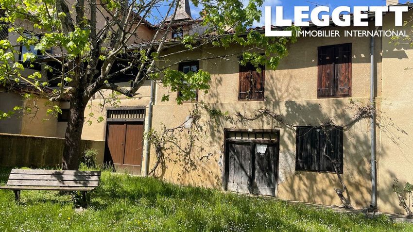 Image Façade à  maison de village de Simorre