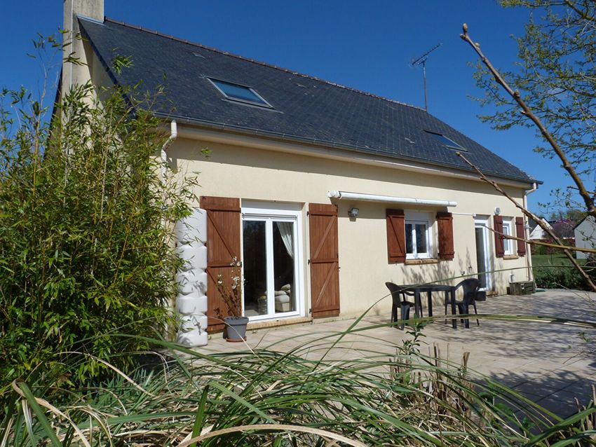 Image Façade à  maison individuelle de Ombrée d'Anjou