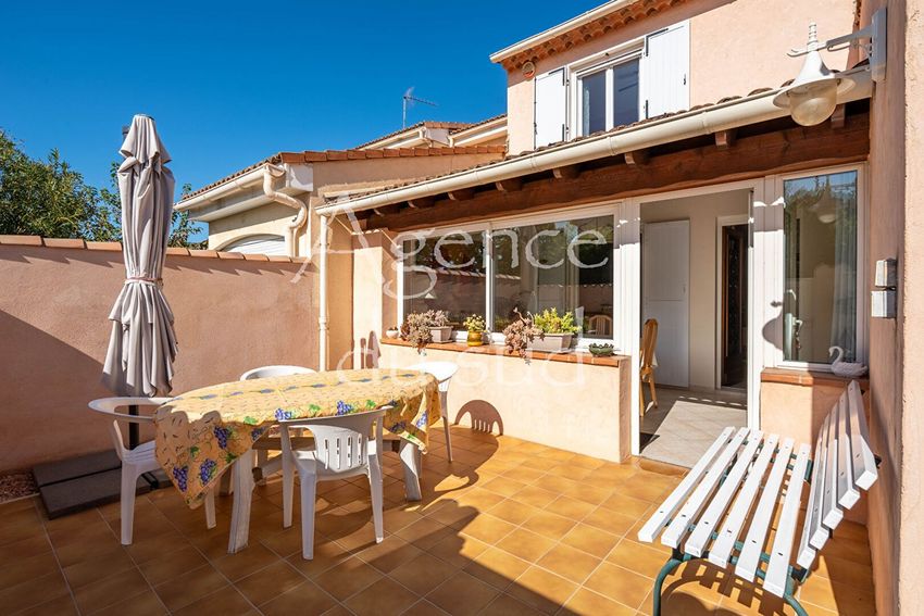 Image Terrasse à  maison mitoyenne de Aubagne