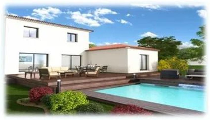 Image Piscine à  maison individuelle de Aubais