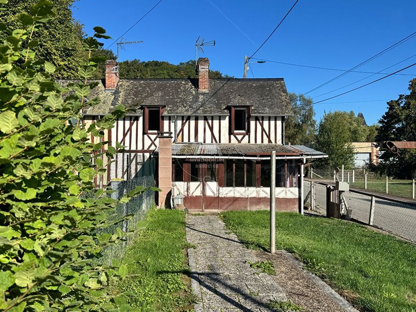Image Façade à  maison mitoyenne de Pont-Audemer