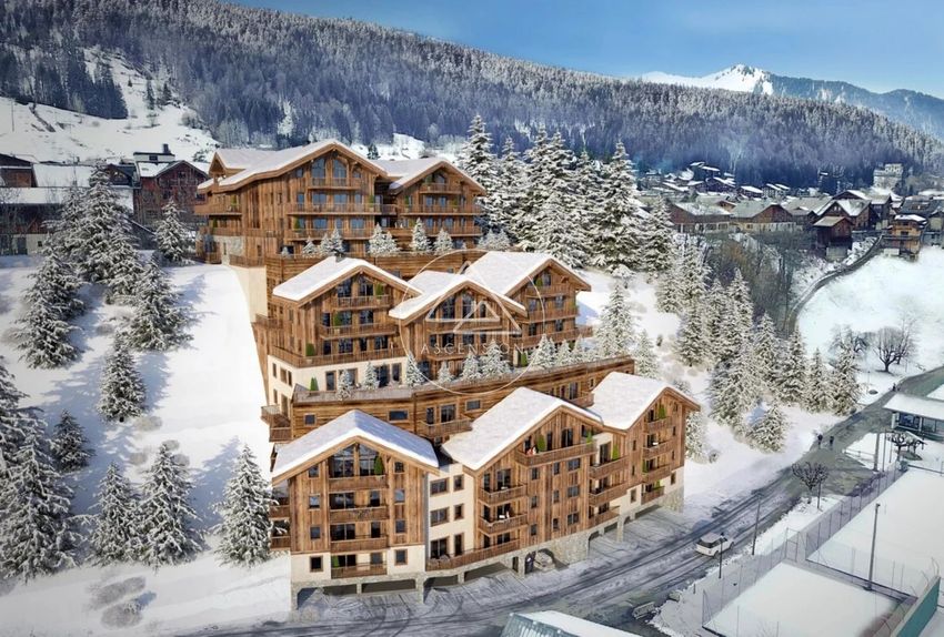 Image Vue à appartement de Morzine
