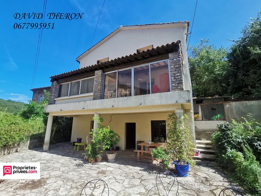 Image Façade à  maison individuelle de Cendras