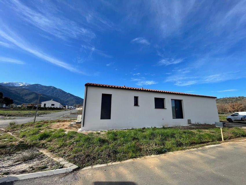 Image Façade à  maison individuelle de Vinça