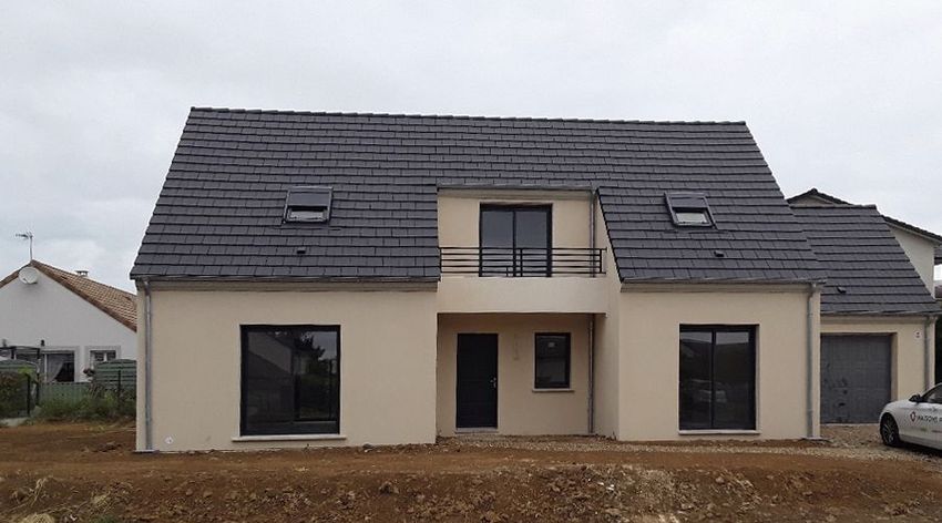 Image Façade à  maison individuelle de La Ville-du-Bois