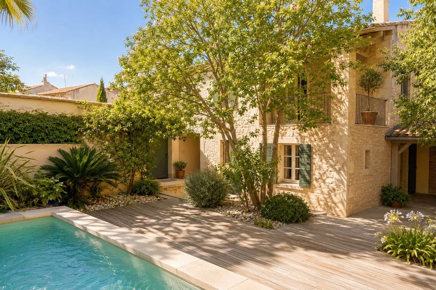 Image Piscine à  manoir de Saint-Rémy-de-Provence