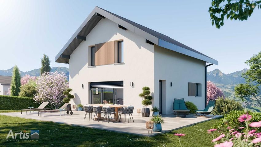 Image Façade à  maison individuelle de Villard