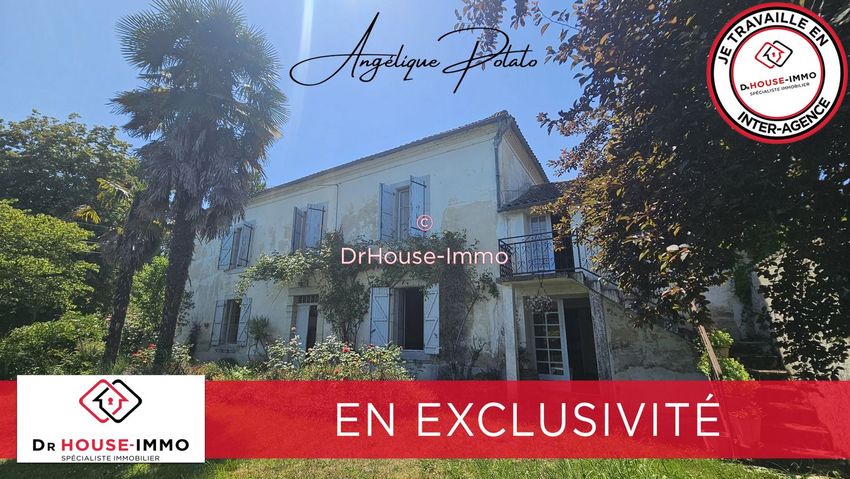 Image Façade à  villa de Lascazères