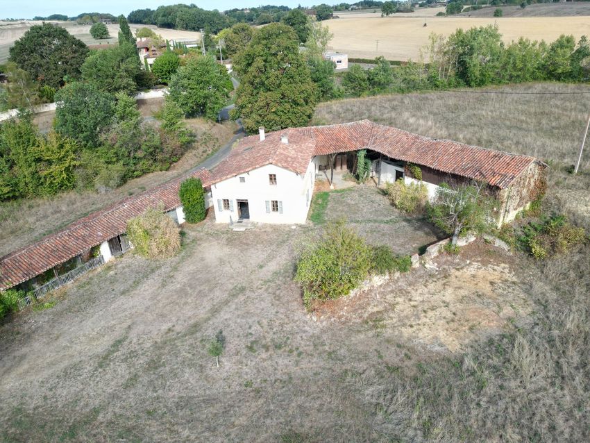 Image Façade à  maison individuelle de Masseube