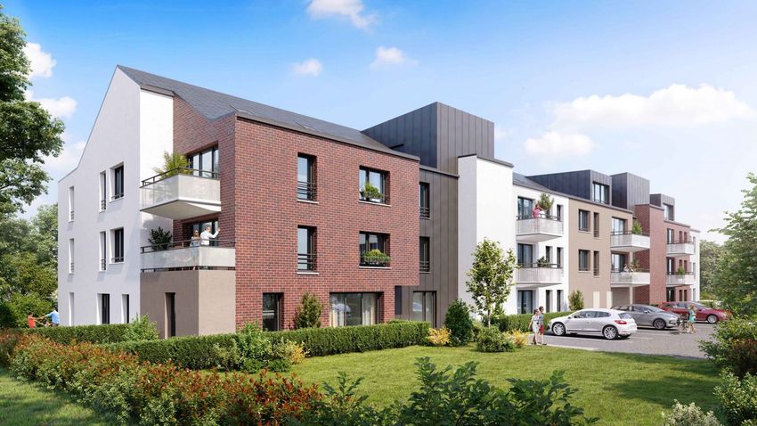 Image Façade à programme neuf de 33 Route de Paris