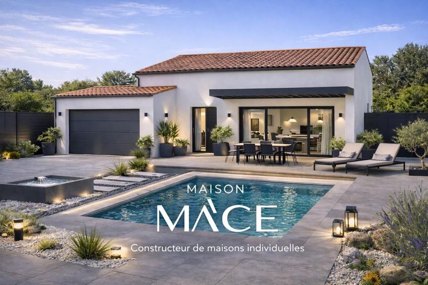 Image Piscine à  maison individuelle de Sabran