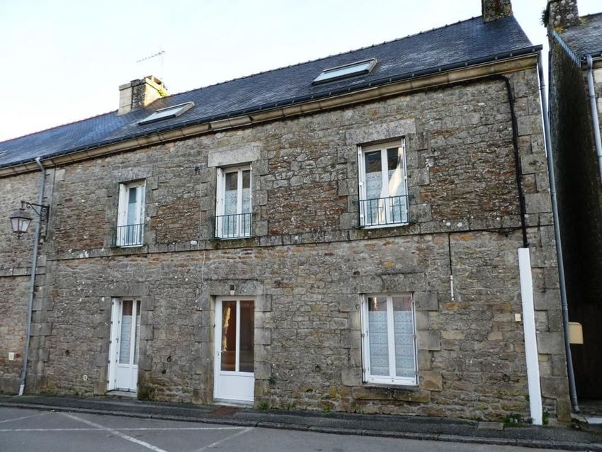 Image Façade à  maison individuelle de Ploërdut