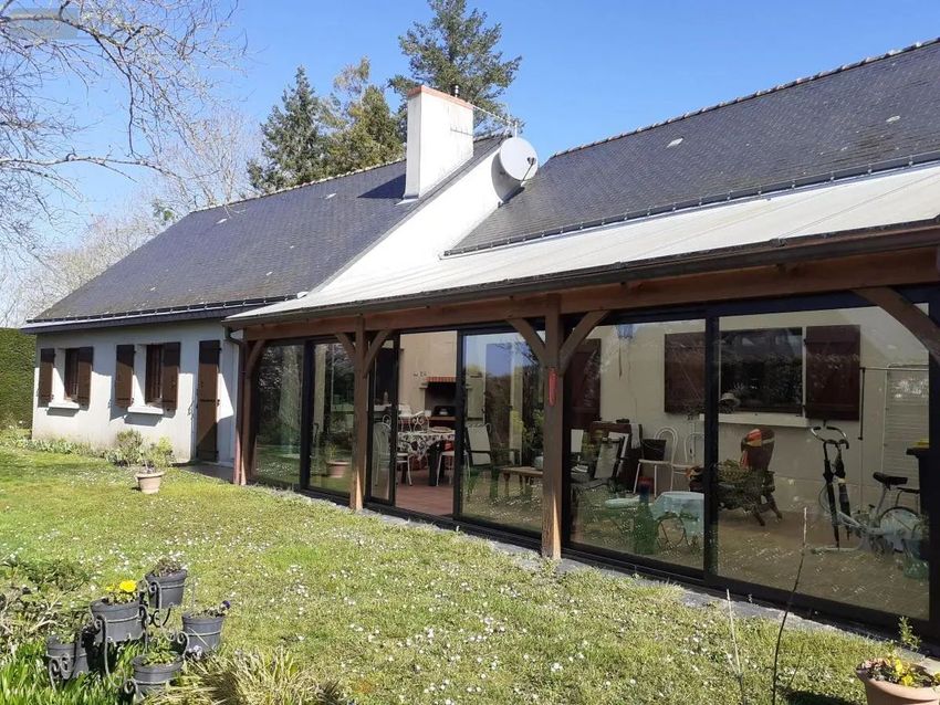 Image Façade à  maison individuelle de Le Plessis-Grammoire