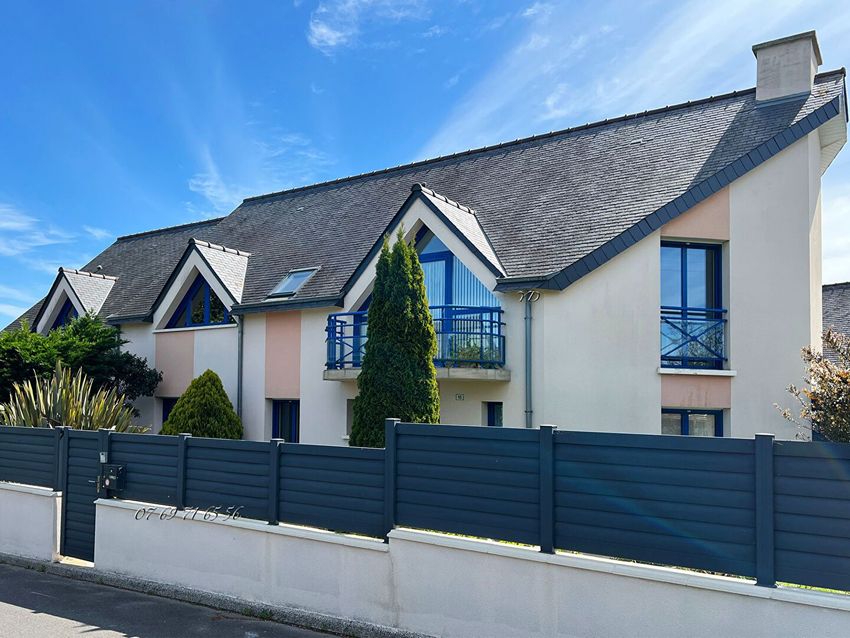 Image Façade à  maison individuelle de Saint-Lunaire