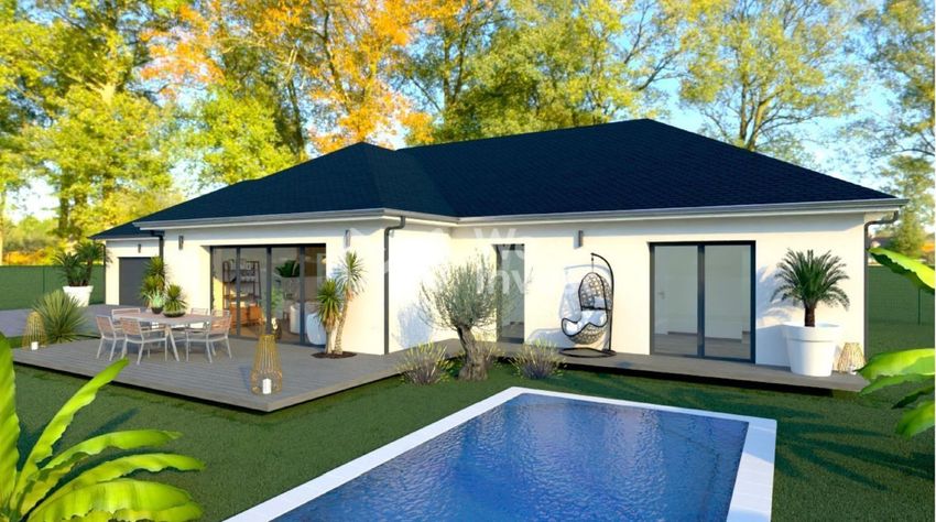 Image Piscine à  maison individuelle de Idron