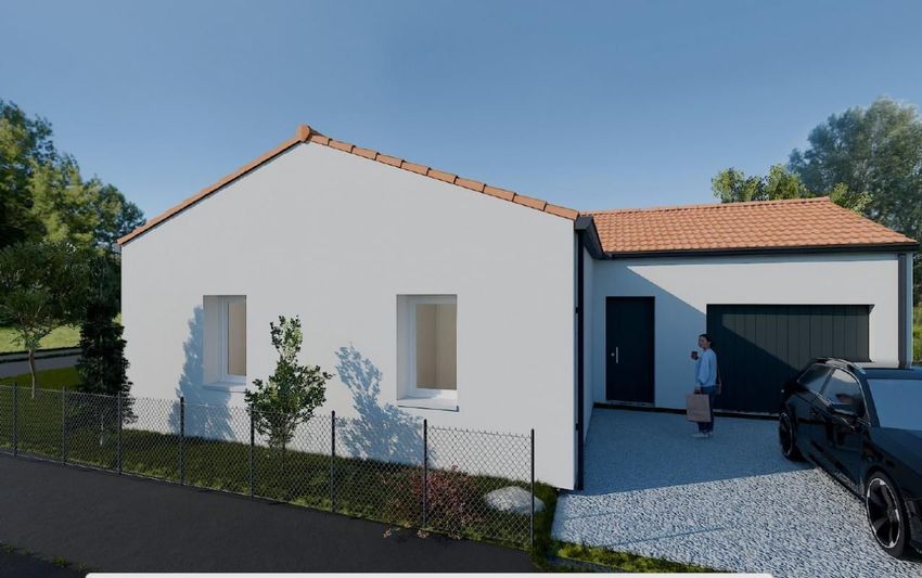 Image Façade à  maison individuelle de Aizenay