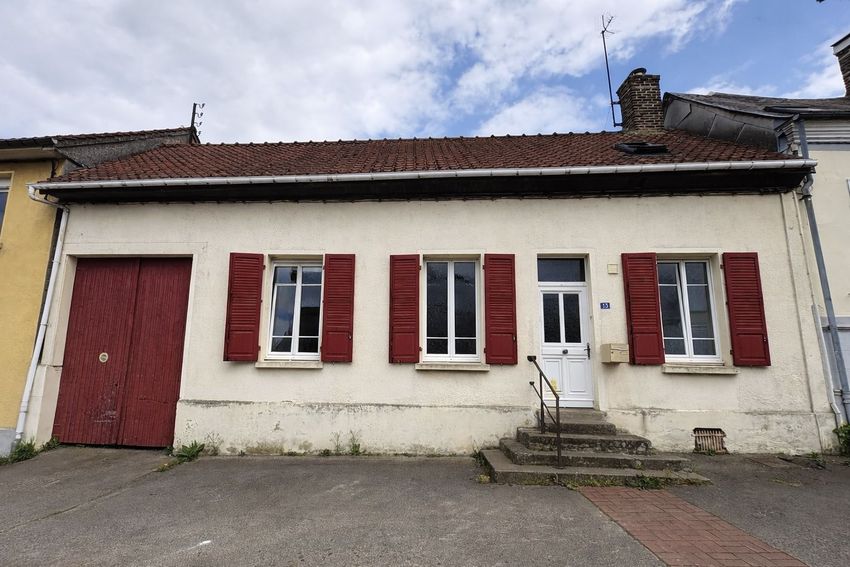Image Façade à  maison individuelle de Berteaucourt-les-Dames