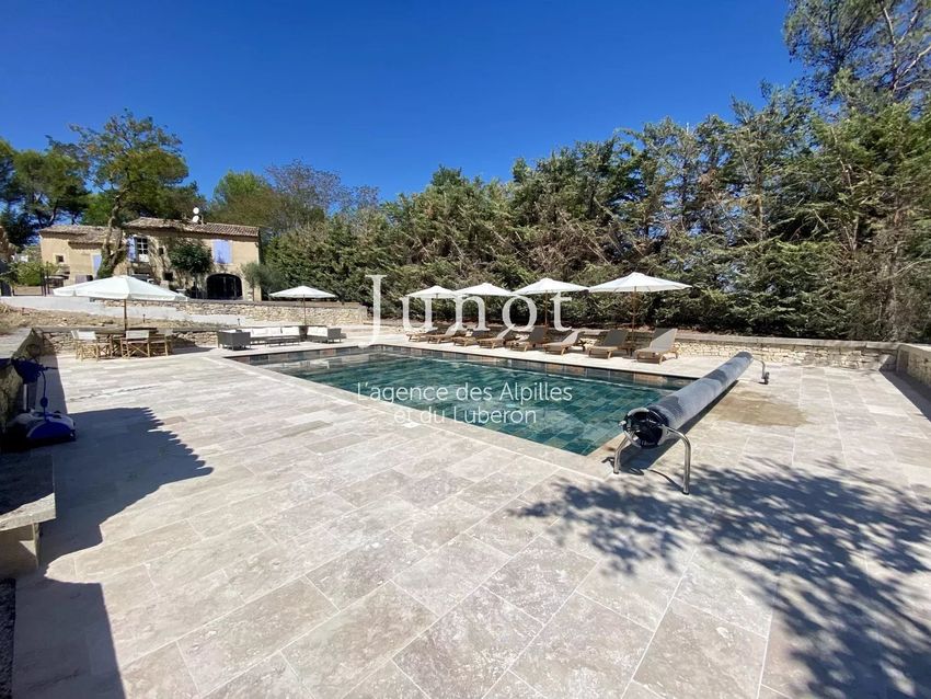 Image Piscine à  maison de maître de Oppède