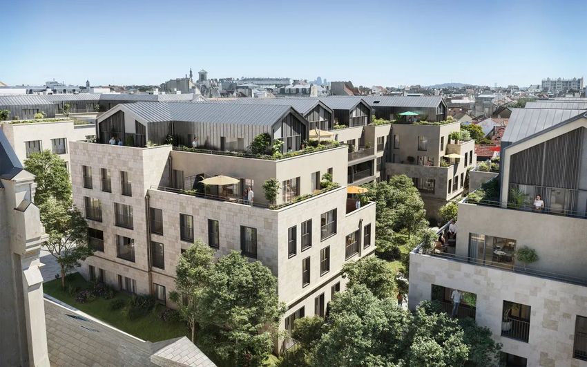 Image Vue à programme neuf de 107 Rue Léon Désoyer