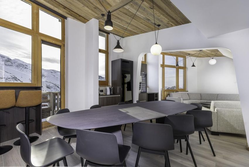 Image Salon à penthouse de Morzine