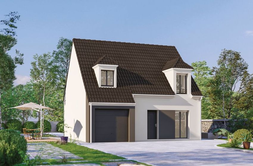 Image Façade à  maison individuelle de Draveil