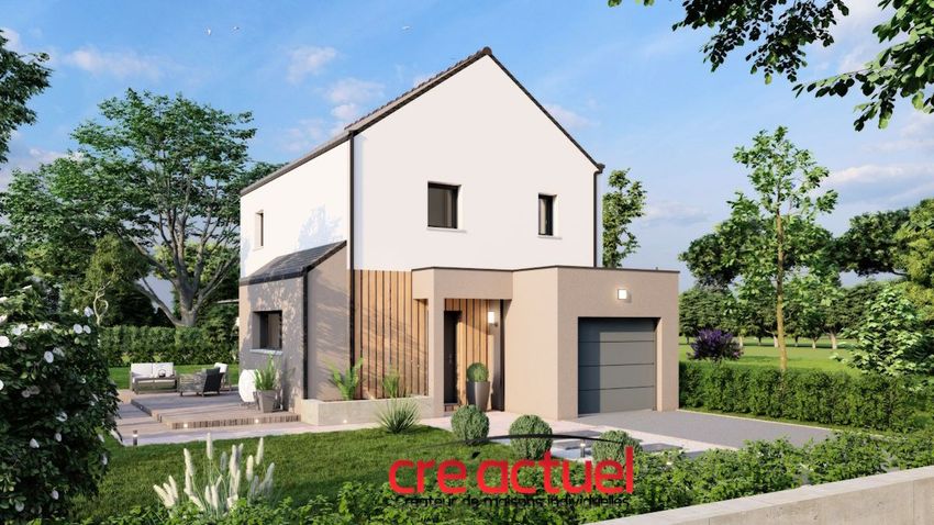 Image Façade à  maison individuelle de Romillé