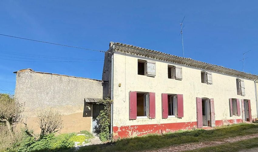 Image Façade à  maison individuelle de Blaye
