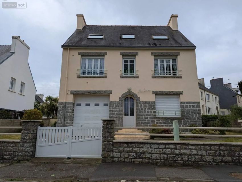 Image Façade à  maison individuelle de Douarnenez
