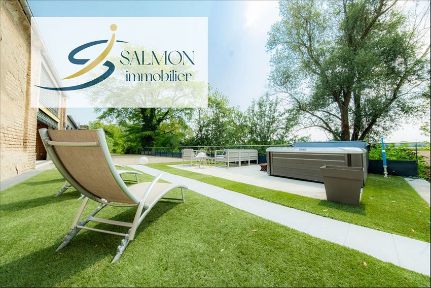 Image Jardin à  maison mitoyenne de Sand