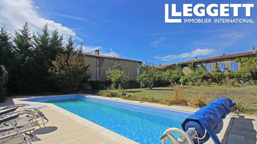 Image Piscine à  maison de village de Peyrefitte-du-Razès