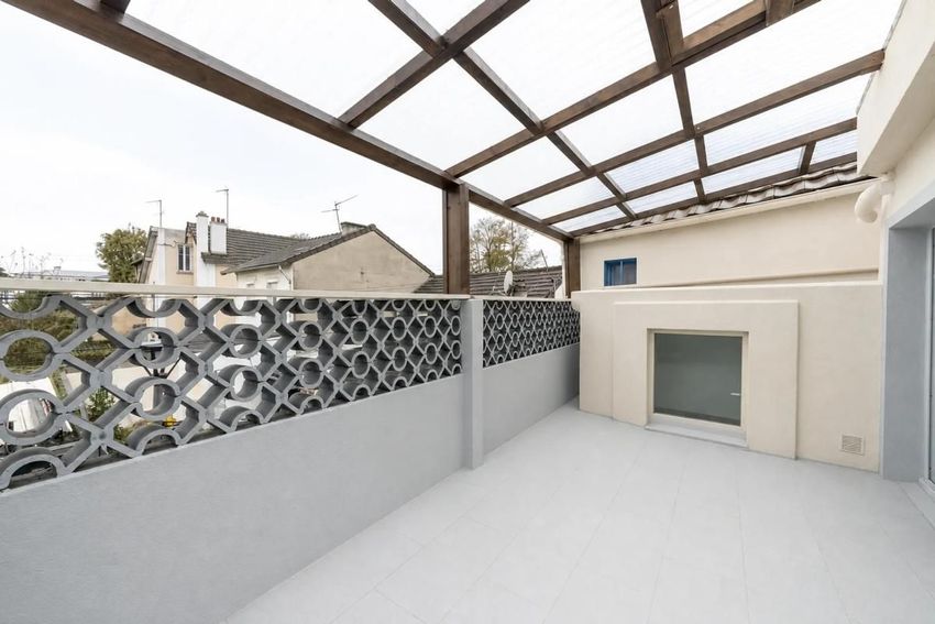 Image Terrasse à  maison mitoyenne de Argenteuil
