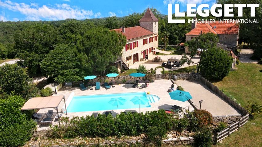 Image Piscine à  propriété agricole de Pontcirq