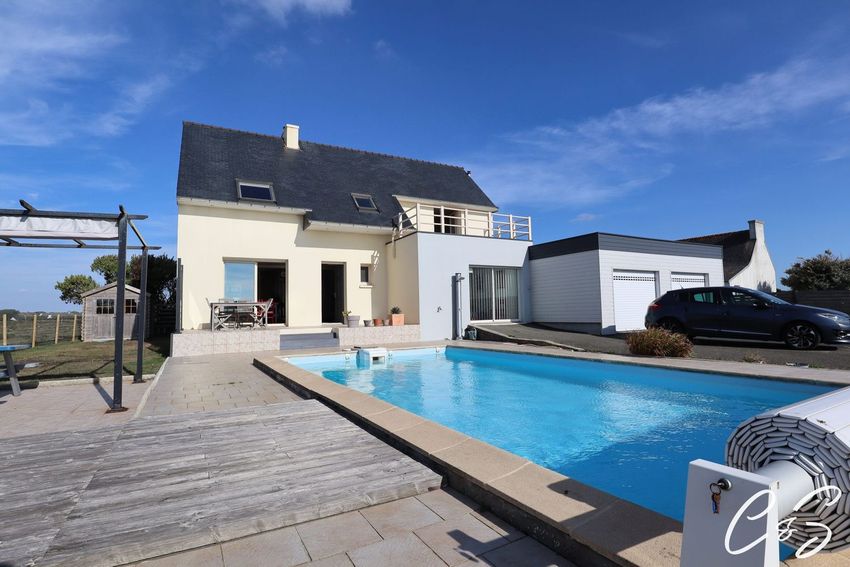 Image Piscine à  maison individuelle de Plovan