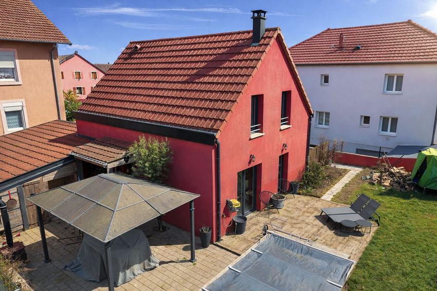 Image Façade à  maison individuelle de Issenheim