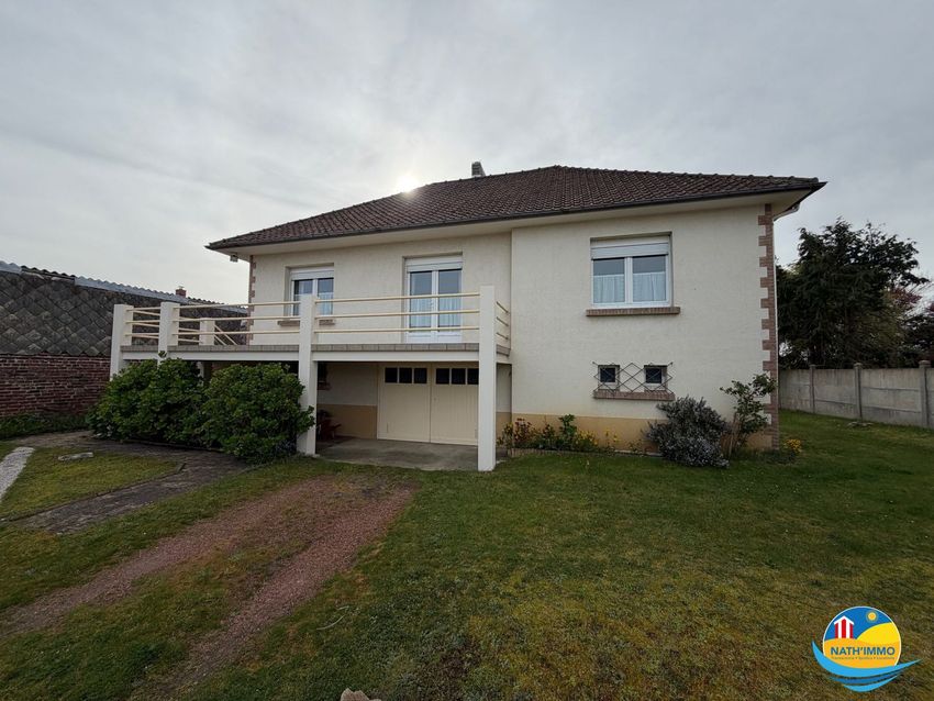 Image Façade à  maison individuelle de Fort-Mahon-Plage