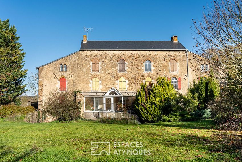 Image Façade à  maison individuelle de Saint-Denis-d'Orques