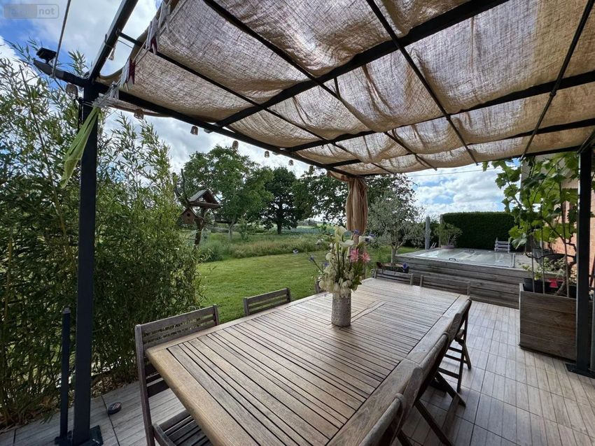 Image Terrasse à  maison individuelle de Zuytpeene