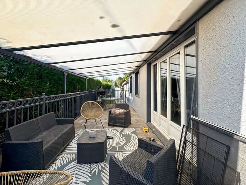 Image Terrasse à  maison individuelle de Houville-en-Vexin