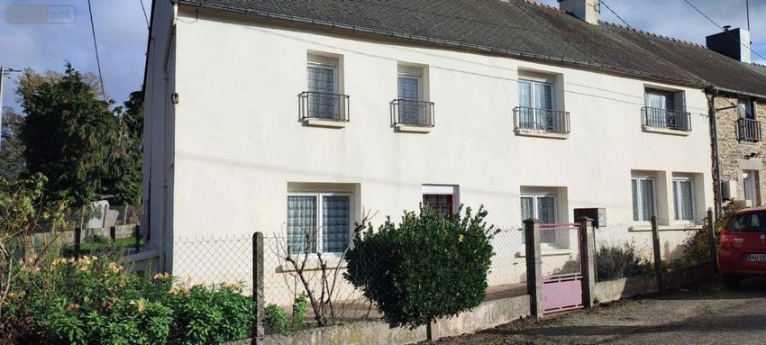 Image Façade à  maison individuelle de Bains-sur-Oust