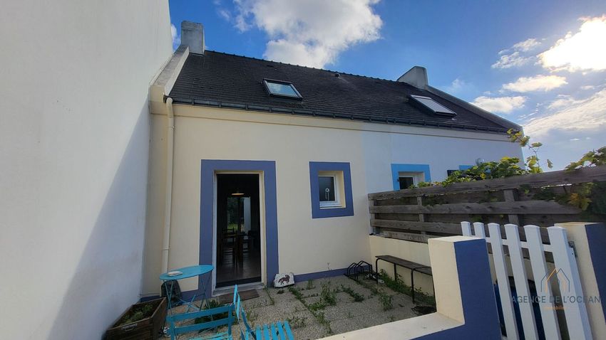 Image Façade à  maison mitoyenne de Le Palais