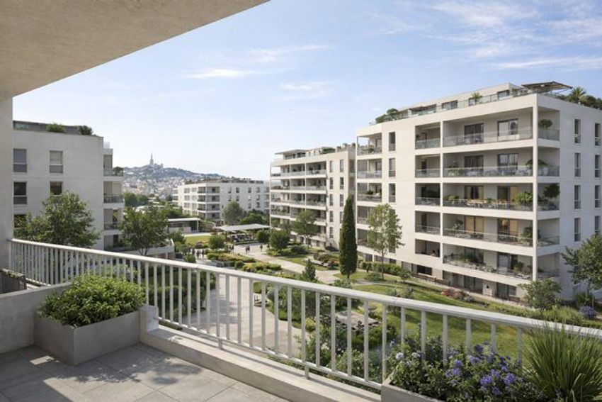 Image Terrasse à appartement de Marseille 13e Arrondissement
