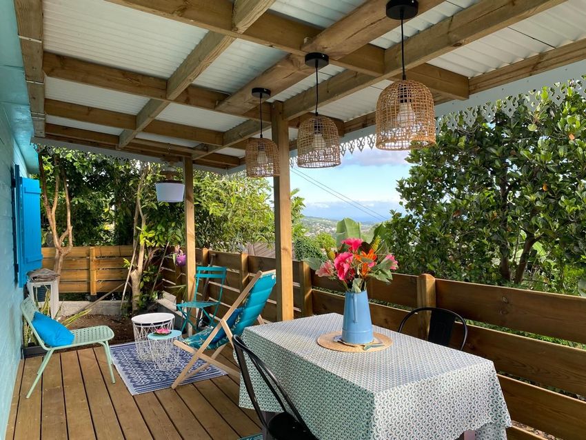 Image Terrasse à  maison individuelle de Saint-Leu