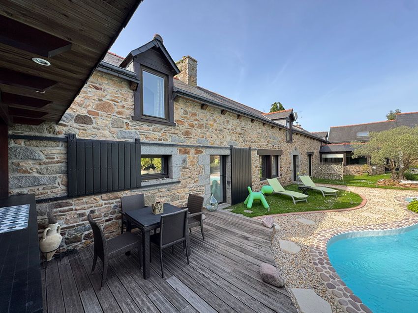 Image Façade à  maison individuelle de Saint-Brieuc