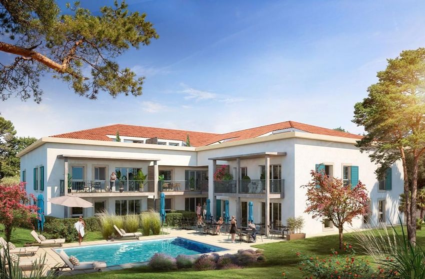 Image Façade à duplex de Sanary-sur-Mer