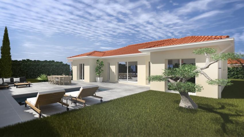 Image Façade à  maison individuelle de Trept