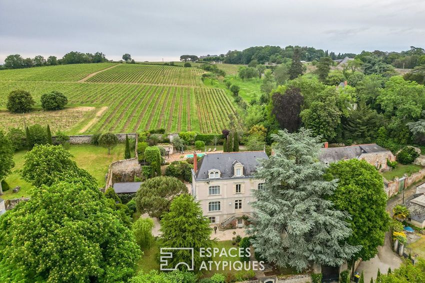 Image Jardin à  maison individuelle de Savennières