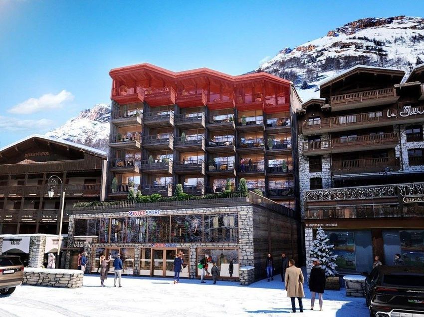 Image Vue à  maison individuelle de Val-d'Isère